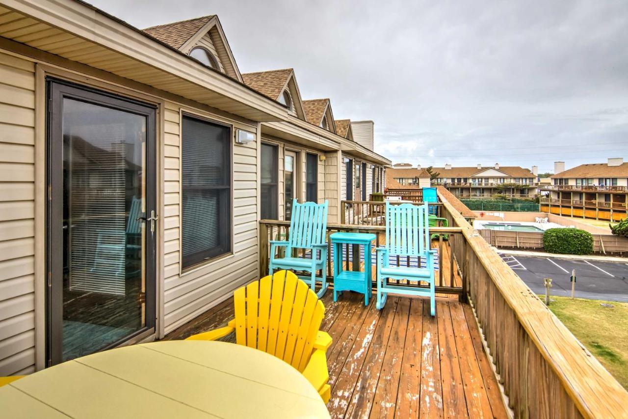 Kitty Hawk Townhome At Sea Dunes - Walk To Beach! Exteriör bild